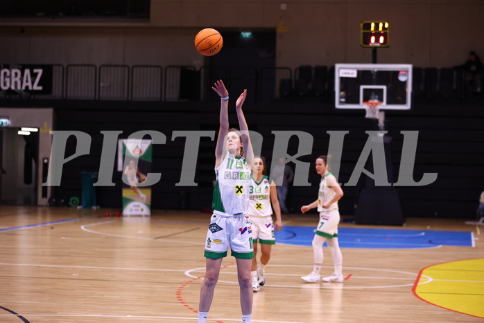 01.04.2024, Graz, Raiffeisen Sportpark, Basketball Damen Superliga 2023/24, Finale, Spiel 2, UBI Holding Graz - SKN St. Pölten Frauen ,  