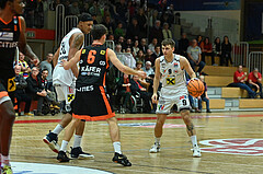 Basketball, Superliga 2023/24, Grunddurchgang 15. Runde, Flyers Wels vs. Fürstenfeld Panthers,
