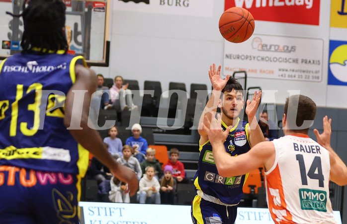 Basketball Superliga 2022/23, Grunddurchgang 9.Runde Klosterneuburg Dukes vs. UBSC Graz