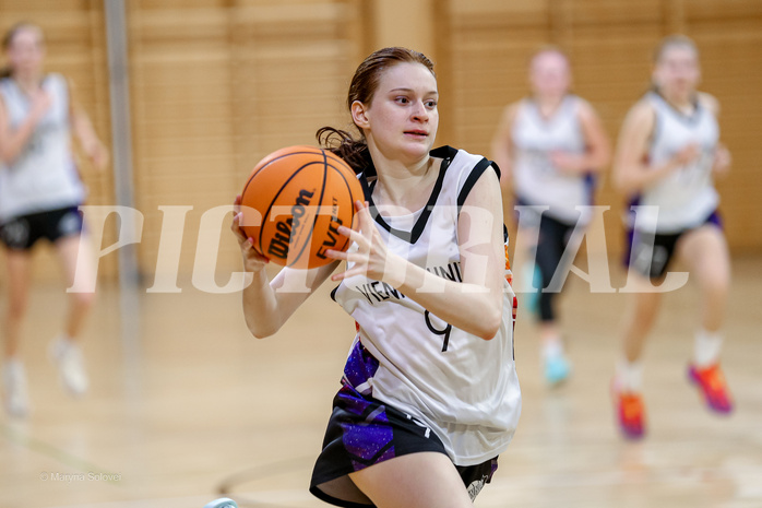 05.04.2025 Österreichischer Basketballverband 2024/25, SLWU16 Vienna United vs. DBB  Basketgirls Wels
