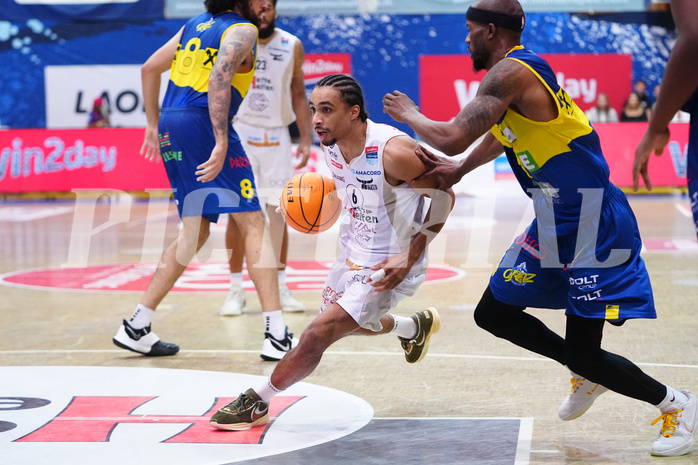 Win2day Basketball Superliga 2023/24, Grunddurchgang, 3. Runde, Kapfenberg Bulls vs. UBSC Graz


