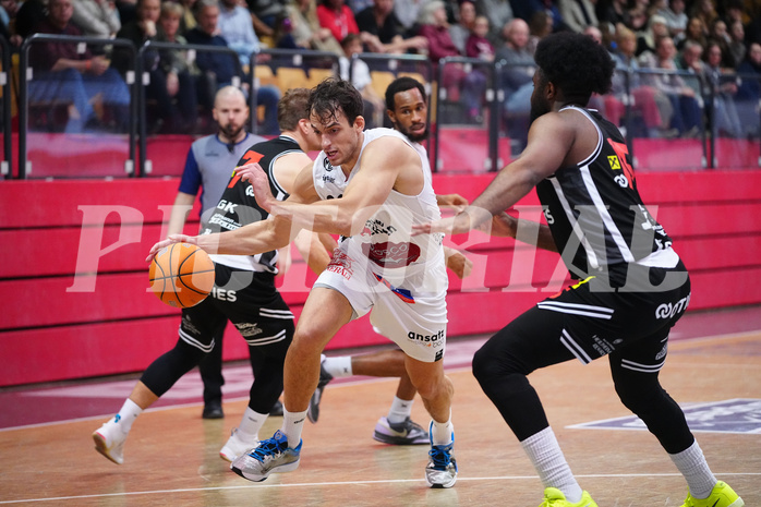 Win2day Basketball Superliga 2024/25, Grunddurchgang, 21.Runde, Kapfenberg vs. Fürstenfeld