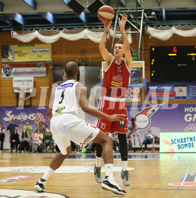 Basketball ABL 2018/19, Playoff VF Spiel 5 Gmunden Swans vs. Traiskirchen Lions


