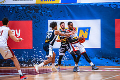 Basketball, Win2Day Superliga 2022/23, Grunddurchgang 18.Runde, Arkadia Traiskirchen Lions, OCS Swans Gmunden, Davon Clare (0)