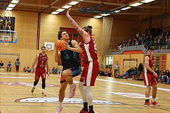 Basketball Zweite Liga 2024/25, Grunddurchgang 15.Runde Mistelbach Mustangs vs. Vienna Timberwolves



