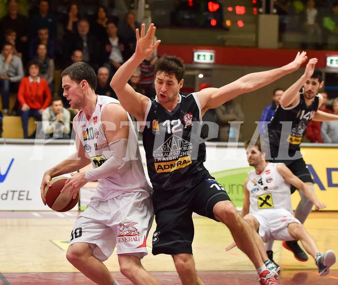 Basketball ABL 2015/16 Grunddurchgang 27.Runde WBC Wels vs Traiskirchen Lions