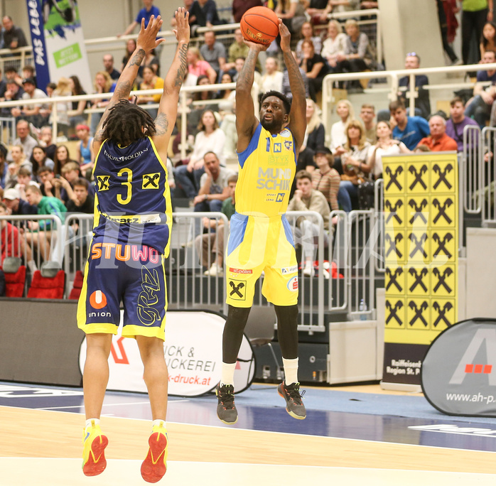 Basketball Superliga 2021/22, Viertelfinale Spiel 2 SKN St.Pölten vs. UBSC Graz