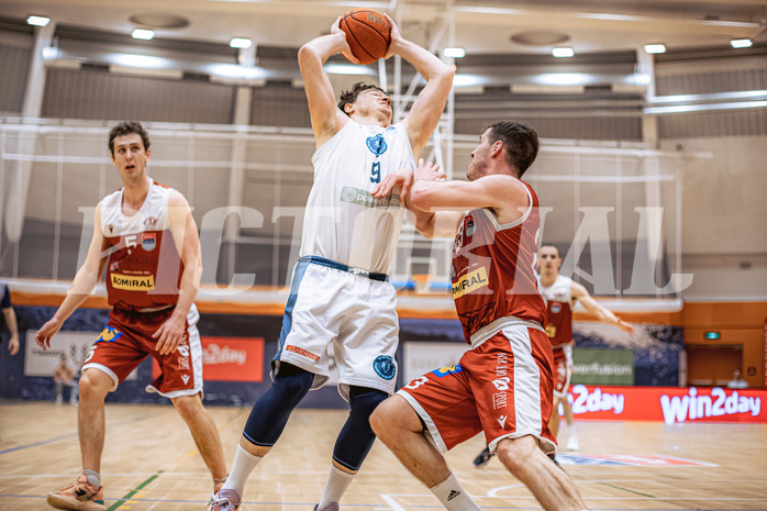 Basketball, Win2Day Superliga 2022/23, 5. Qualifikationsrunde, Vienna Timberwolves, Traiskirchen Lions, Philipp D’Angelo (9)
