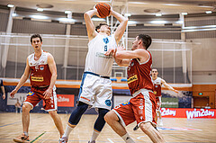 Basketball, Win2Day Superliga 2022/23, 5. Qualifikationsrunde, Vienna Timberwolves, Traiskirchen Lions, Philipp D’Angelo (9)