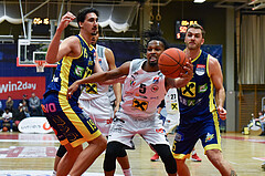 Win2Day Basketball Superliga 2022/23, Grunddurchgang 18.Runde, Flyers Wels vs. UBSC Graz,
