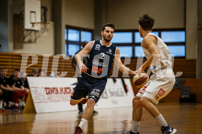 Basketball, Basketball Zweite Liga, Playoffs Viertelfinale 1. Spiel, Mattersburg Rocks, Mistelbach Mustangs, Petar Cosic (2)