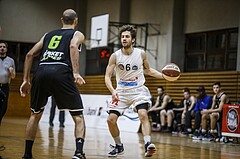 Basketball, Basketball Zweite Liga, Grunddurchgang 6.Runde, Mattersburg Rocks, Basket Flames, Jan NICOLI (6)