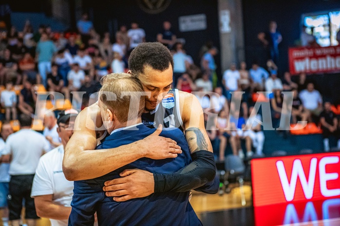 Basketball, Win2Day Superliga 2022/23, Playoff, Finale Spiel 4, BC Vienna, Gmunden Swans, 
