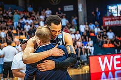 Basketball, Win2Day Superliga 2022/23, Playoff, Finale Spiel 4, BC Vienna, Gmunden Swans, 