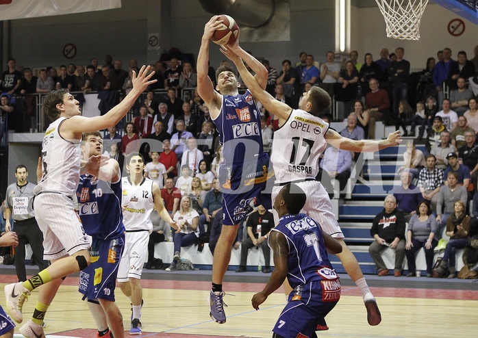 Basketball ABL 2015/16 Grunddurchgang 26.Runde  Güssing Knights vs Kapfenberg Bulls
