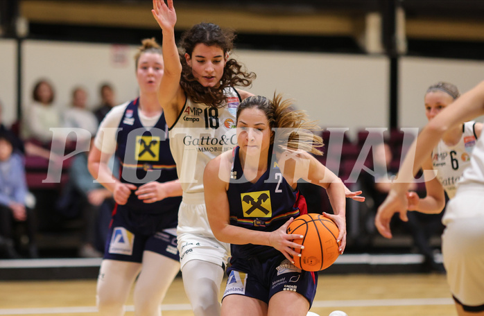 Basketball Damen Superliga 2023/24, Grunddurchgang 8.Runde Basket Flames vs. SKN St.Pölten


