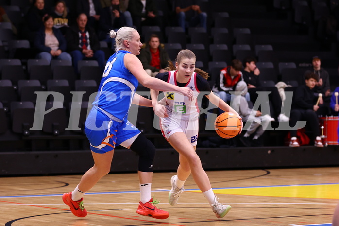 24.11.2024, Graz, Raiffeisen Sportpark, Basketball Damen Superliga 2024/25, Grunddurchgang, 7.Runde, UBSC-DBBC Graz - DBB Wels,  