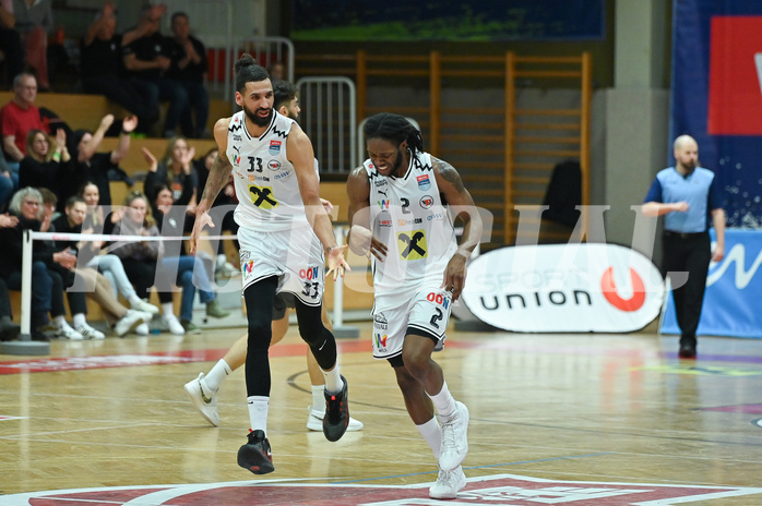 Basketball, Superliga 2024/25, Grunddurchgang 19.Runde, Flyers Wels vs. Klosterneuburg,
