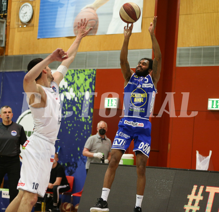 Basketball Superliga 2020/21, Finale Spiel 4 Kapfenberg Bulls vs. Gmunden Swans