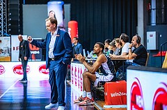Basketball, Win2Day Superliga 2022/23, Grunddurchgang 1.Runde, Supercup, BC GGMT Vienna, Gmunden Swans, Anton Mirolybov (Head Coach)