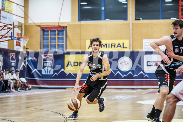 Basketball, Basketball Zweite Liga, Grunddurchgang 17.Runde, Basket Flames, Mattersburg Rocks, Jan NICOLI (6)