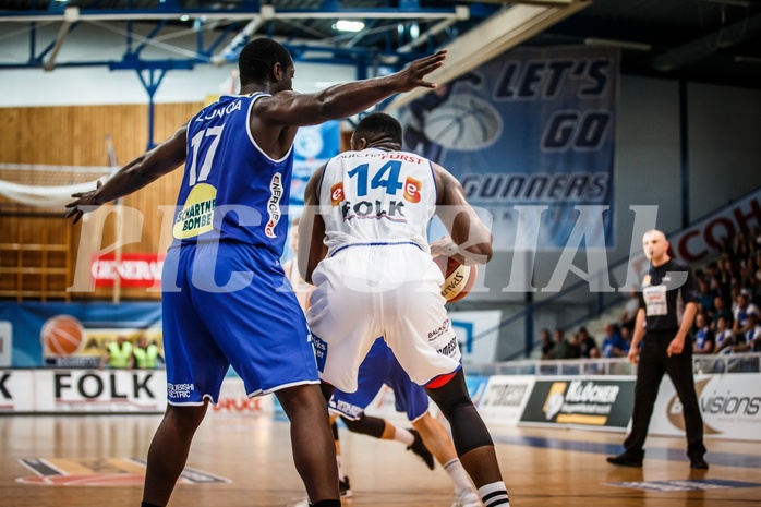 Basketball, ABL 2018/19, Playoff HF Spiel 2, , Gmunden Swans, Christopher Tawiah (14) Basketball, ABL 2018/19, Playoff HF Spiel 2, , Gmunden Swans, Christopher Tawiah (14)