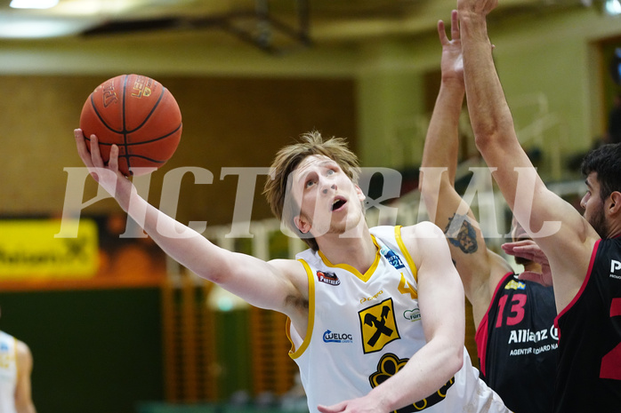 Basketball 2. Liga 2021/22, Grundduchgang 16.Runde , Fuerstenfeld vs. Mistelbach


