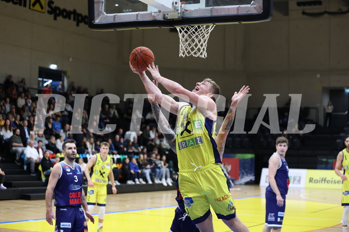23.10.2022, Graz, Raiffeisen Sportpark Graz, Basketball Superliga 2022/23, Grunddurchgang, Runde 4, UBSC Raiffeisen Graz vs. BBC Nord Dragonz