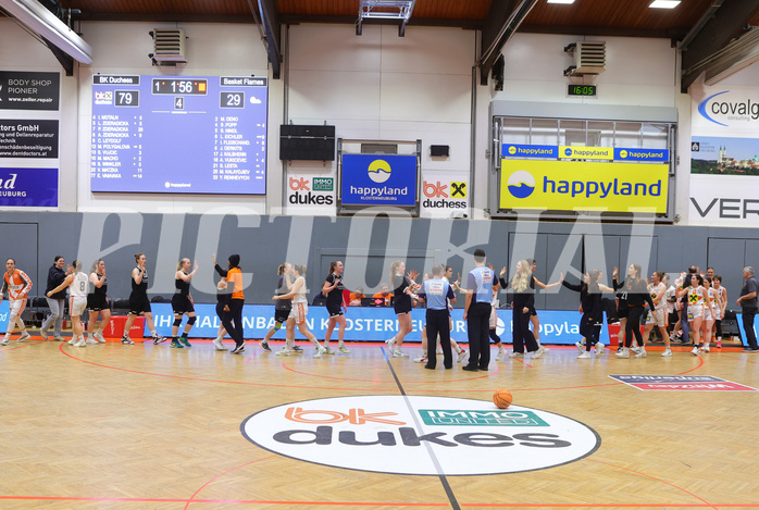 Basketball Damen Superliga 2023/24, Grunddurchgang 13.Runde BK Duchess Klosterneuburg vs. Basket Flames
