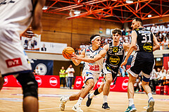 Basketball, win2day Basketball Superliga 2024/25, Playoffs Halbfinale 4. Spiel
, BBC Nord Dragonz, Gmunden Swans, Lukas Hahn (25)