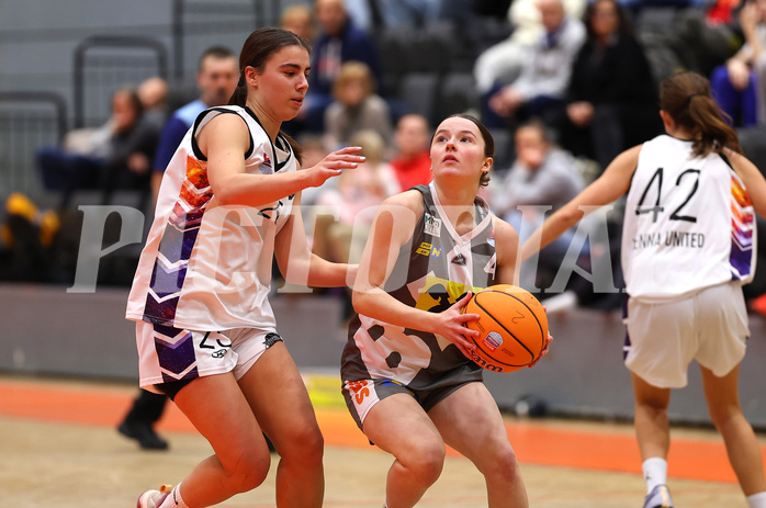 Basketball Damen Supercup 2024/25, 3.Runde Vienna United vs. BK Duchess Klosterneuburg


