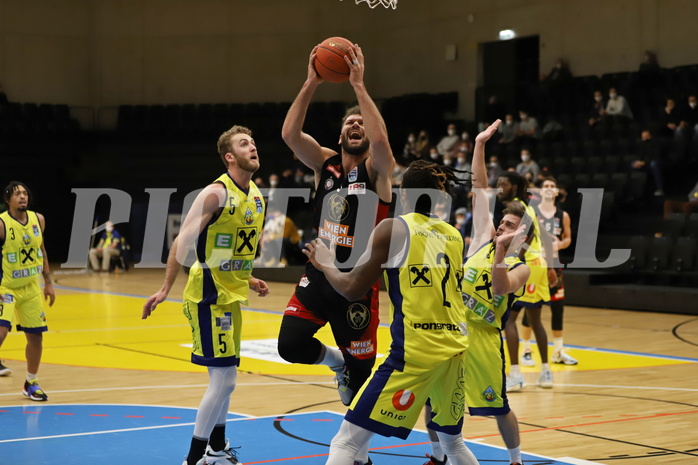 Basketball Superliga 2021/22, Grunddurchgang 8.Runde UBSC Graz vs. BC Vienna