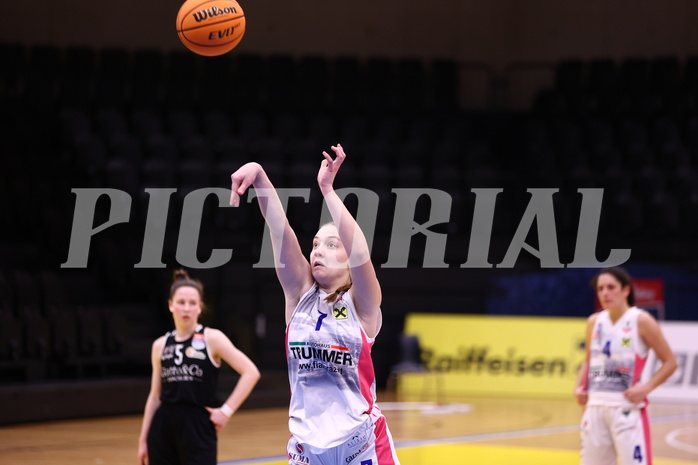 13.01.2024, Graz, Raiffeisen Sportpark, Basketball Damen Superliga 2023/24, Grunddurchgang 9.Runde, UBSC-DBBC Graz - Basket Flames Women ,  