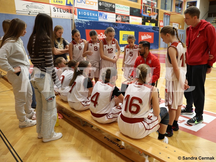 Basketball Superliga 2024/25, SLWU14 Traiskirchen Lionesses vs. ATUS Gratkorn Scorpions



