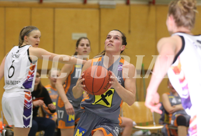 Basketball Damen Superliga 2021/22, Grundducrhgang 11.Runde Vienna United vs. Klosterneuburg Duchess