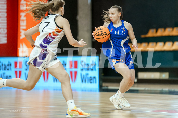 04.05.2025 Österreichischer Basketballverband 2024/25, SLWU19 Vienna United vs. DBB Basketgirls Wels