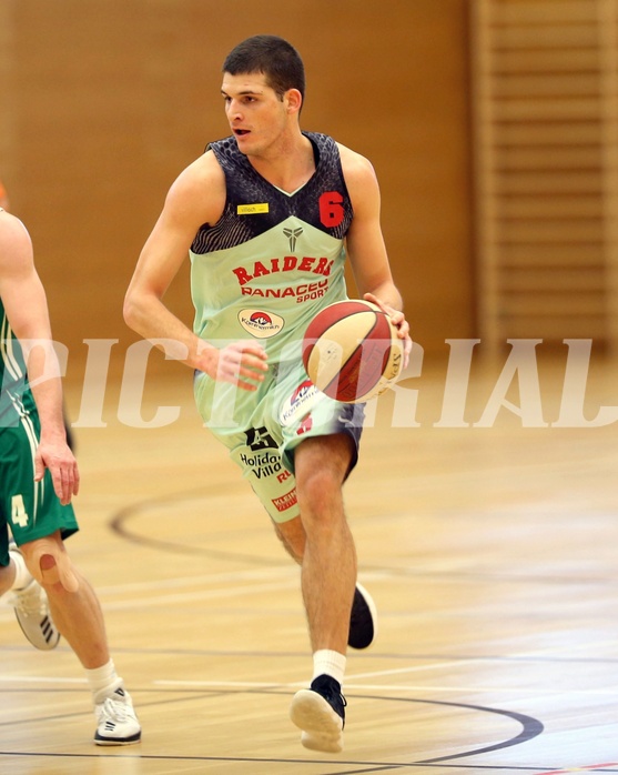 Basketball 2.Bundesliga 2017/18, Grunddurchgang 21.Runde Villach Raiders vs. KOS Celovec



