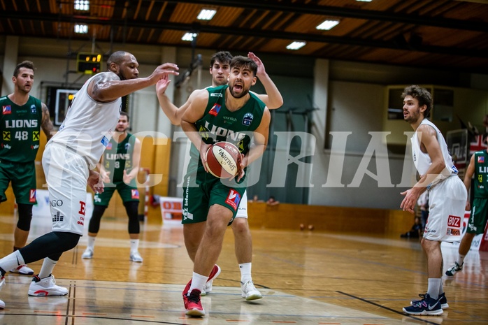 Basketball, Basketball Zweite Liga, Grunddurchgang 4.Runde, Mattersburg Rocks, Dornbirn Lions, Adrian Sanchez Rodriguez (15)
