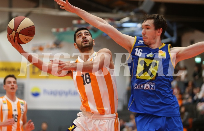 Basketball ABL 2017/18, Grunddurchgang 32.Runde BK Klosterneuburg Dukes vs. UBSC Graz