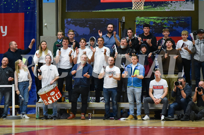 Win2Day Basketball Superliga 2022/23, Grunddurchgang 13.Runde, Flyers Wels vs. Swans Gmunden,

