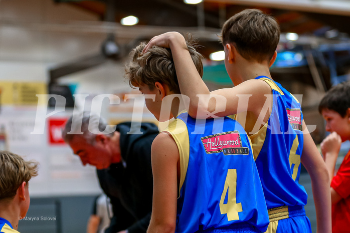 14.12.2024 Österreichischer Basketballverband 2024/25, SLMU14, Basket Dukes vs. SKN St. Pölten
