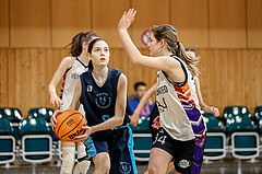 23.02.2025 Österreichischer Basketballverband 2024/25, SLWU14 Vienna United vs. Vienna Timberwolves