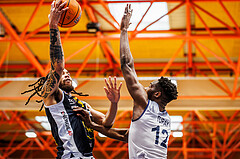 Basketball, win2day Basketball Superliga 2024/25, Playoffs Halbfinale 2. Spiel
, BBC Nord Dragonz, Gmunden Swans, Joseph Reece (20)