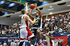 Win2Day Basketball Superliga 2022/23, Playoff,
Finale Spiel 1, Swans Gmunden vs BC Vienna,