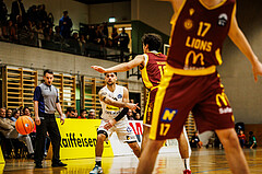Basketball, Basketball Zweite Liga 2024/25, Grunddurchgang 6.Runde, Mattersburg Rocks, Traiskirchen Lions, Julian Alper (10)