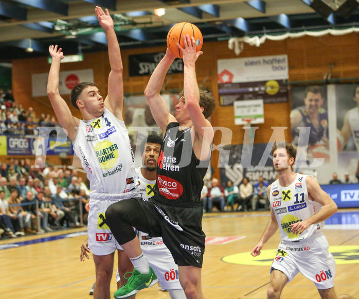 Basketball Superliga 2024/25, Grunddurchgang 17.Runde Gmunden Swans vs. Kapfenberg Bulls


