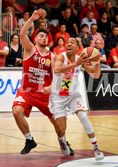 Basketball ABL 2017/18 PlayOff VF1 Flyers Wels vs BC Vienna Basketball ABL 2017/18 PlayOff VF1 Flyers Wels vs BC Vienna