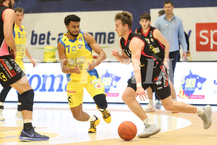 Basketball Superliga 2021/22, Grunddurchgang 7.Runde SKN St.Pölten vs. Flyers Wels


