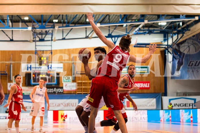 Basketball, ABL 2017/18, Grunddurchgang 9.Runde, Oberwart Gunners, BC Vienna, Gregg Denzel (9)