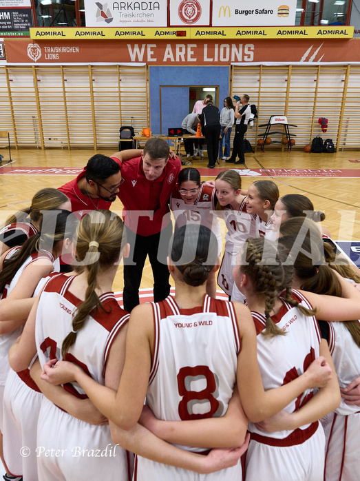 Basketball Superliga 2024/25, SLWU14 Traiskirchen Lionesses vs. DBK Steyrer Witches


